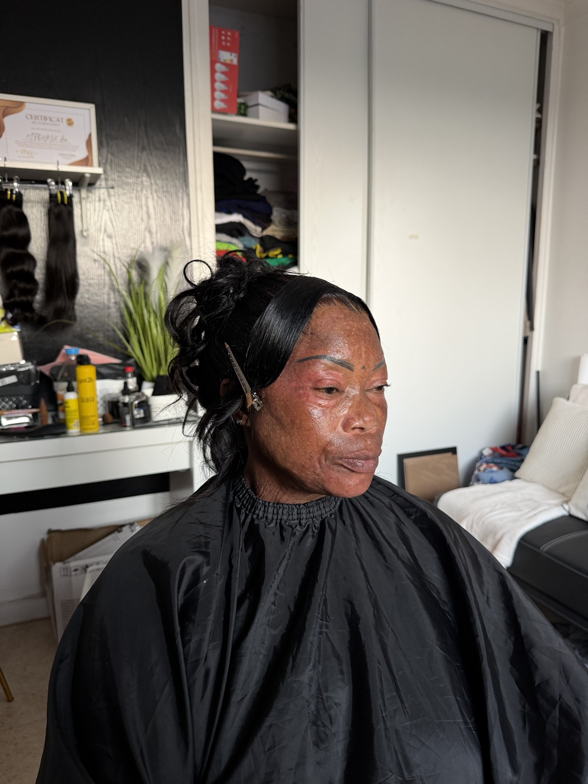 Pose réalisée sur une cliente par Leïs Beauty Hair 4