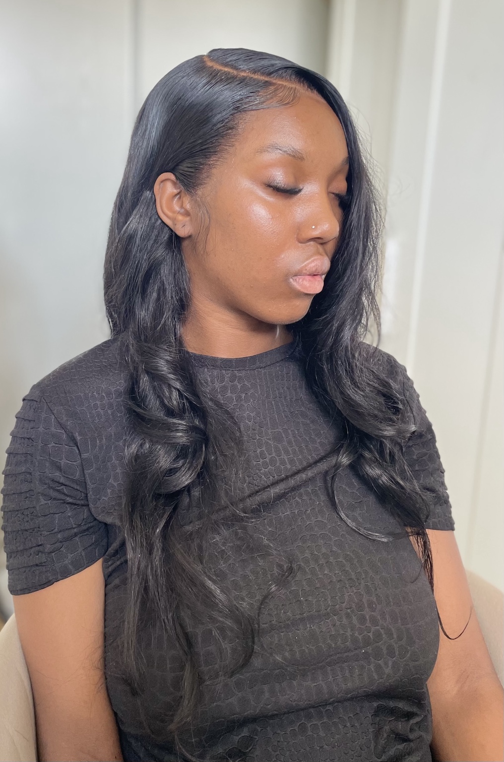 Pose réalisée sur une cliente par Leïs Beauty Hair 10