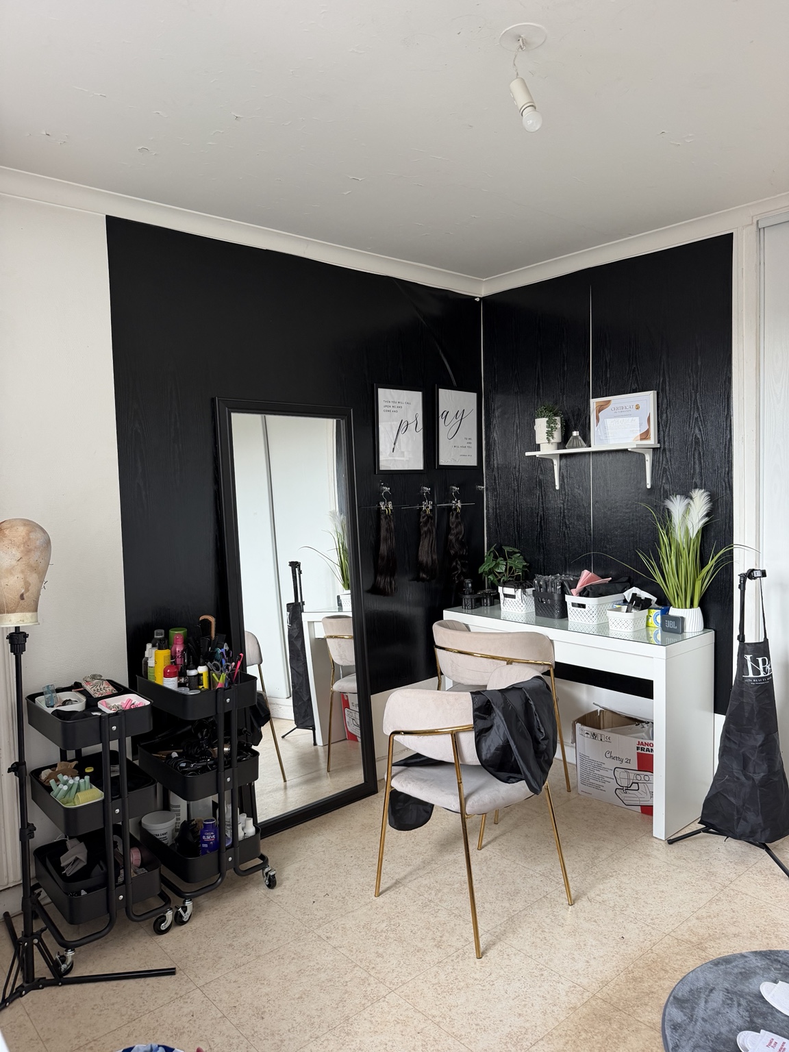 L'espace coiffure de LBH Studio
